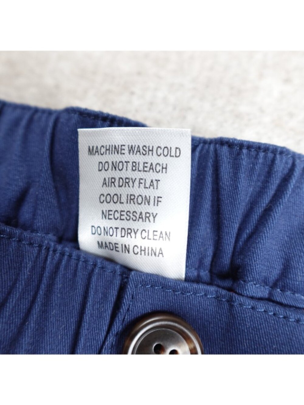 Woof Clothing Mens Pants Medium Blue Lined Commando Stretch Waist Cotton Blend - Picture 9 of 12
